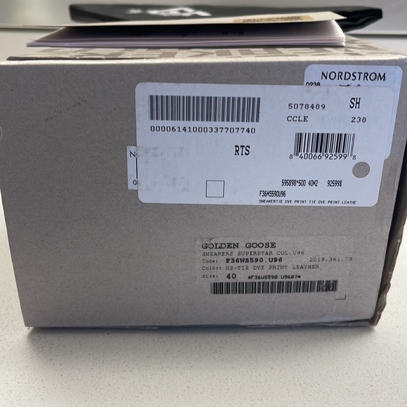 Rare Tie-Dye Golden Goose Sneakers - Picture 9 of 10